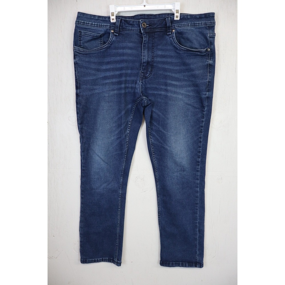 The Perfect Jean NYC Jeans Blue Size 36x30 Slim Fit Cotton Blend Stretch